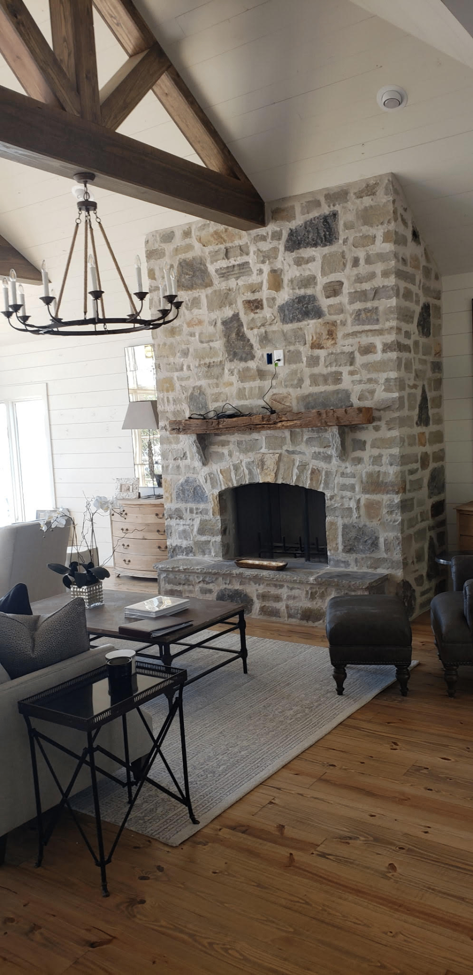 Indoor Fireplace, Lake Martin